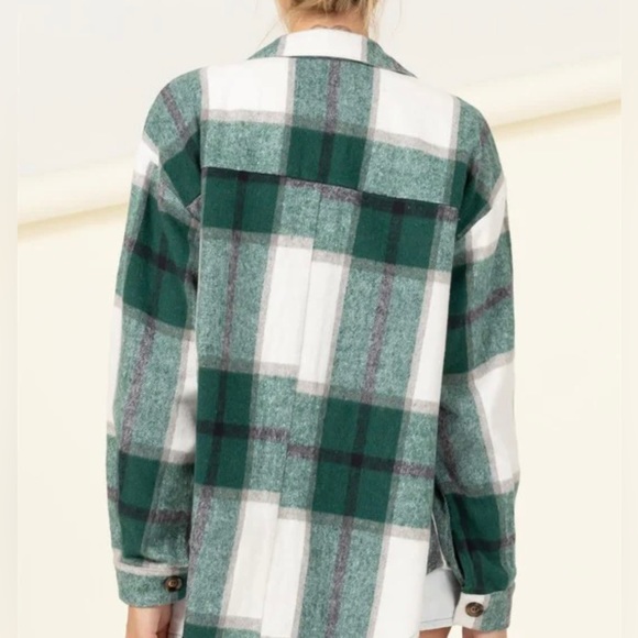 HYFVE | Effortless Ease Plaid Shacket - Picture 3 of 5